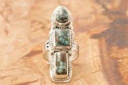Native American Jewelry Candelaria Turquoise Ring